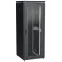 Шкаф сетевой 19' LINEA N 42U 800х800мм стеклянная передняя дверь задняя металлическая черный