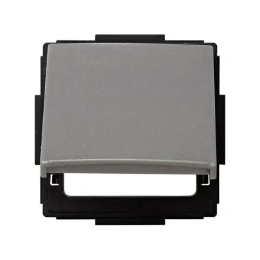 Крышка для розетки, Scudo, серый