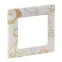 Valena LIFE Рамка 1 пост Ампир белый универсальная