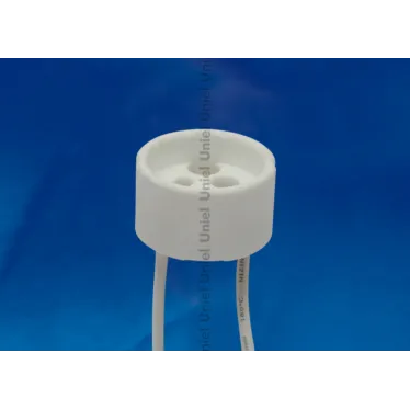 ULH-GU10-Ceramic-15cm Патрон керамический для лампы на цоколе GU10 | 02284 | Uniel