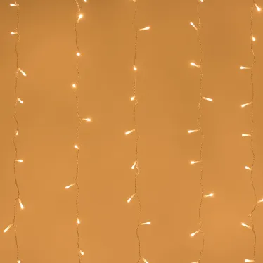 Светодиодная гирлянда ARD-CURTAIN-HOME-1500x1500-CLEAR-144LED Warm (230V, 6W) | 024830 | Arlight