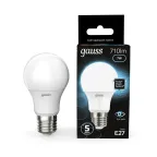 Лампа светодиодная LED 7Вт E27 220В 4100К A60 | 102502207 | Gauss