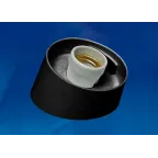 Основание для садово-парковых светильников UFP-A04AE BLACK встроенный патрон Е27 пластик черный | 08311 | Uniel