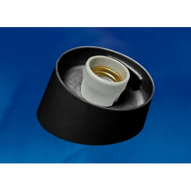 Основание для садово-парковых светильников UFP-A04AE BLACK встроенный патрон Е27 пластик черный | 08311 | Uniel