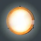 Светильник "Полесье" 300 НПБ 09-2х40-002 М95 белый /корпус сосна /держатель хром | 1005205890 | Элетех