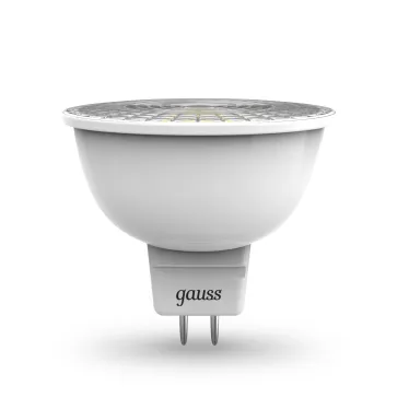 Лампа светодиодная LED 5Вт GU5.3 220В 3000К MR16 | 101505105 | Gauss