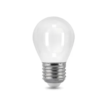 Лампа светодиодная Filament Шар 9W 610lm 4100К Е27 milky диммируемая LED 1/10/50 | 105202209-D | Gauss