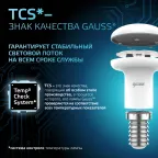 Лампа светодиодная LED 4Вт E14 220В 4100К Reflector R39 | 106001204 | Gauss
