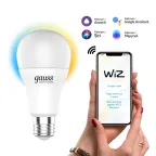 Лампа Светодиодная Smart Home DIM+CCT E27 A60 8.5 Вт 1/10/100 | 1130112 | Gauss