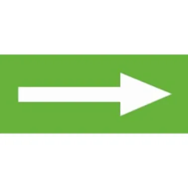 Этикетка самоклеящаяся INFO-SSA-114 стрелка без текста