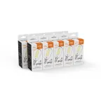 Лампа светодиодная Basic Filament ST45 4,5W 470lm 2700К Е14 LED 1/10/50 | 1141115 | Gauss