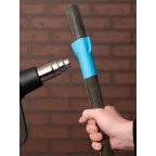 Трубка термоусаживаемая ТУТ нг 30/15 синяя в отрезках по 1м PROxima