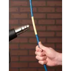 Трубка термоусаживаемая ТУТ нг 10/5 желтая в отрезках по 1м PROxima