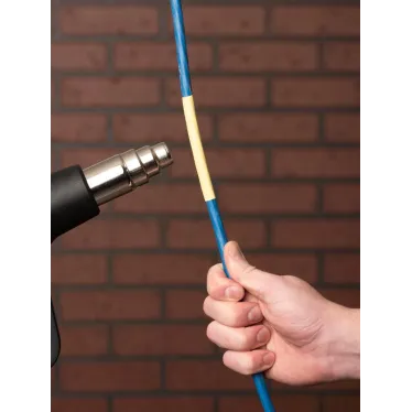 Трубка термоусаживаемая ТУТ нг 10/5 желтая в отрезках по 1м PROxima