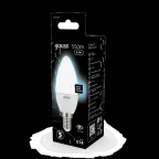 Лампа светодиодная LED 6.5 Вт 550 лм 4100К свеча нейтральный E14 AC 220В Black Gauss