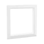 Декоративная вставка для металлических рамок ''A anti'', белая, 2 мод.