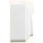 ЭТЮД Выключатель одноклавишный наружный с подсветкой белый сх.1