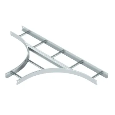 Т-образная секция лестничного лотка 60х200 мм R-500 мм