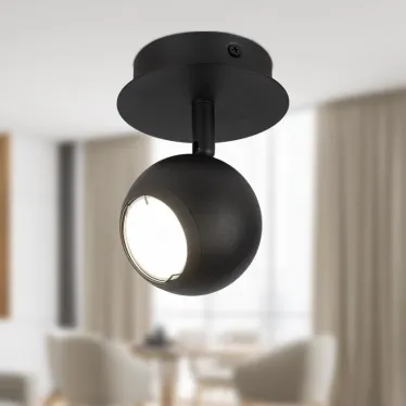 Светильник настенно-потолочный спот OL36 BK MR16 GU10 IP20 черный
