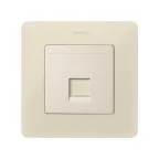 Адаптер на 1 RJ45(12) 75528-, 75540-, 75541-, 75544-39, шторка, S82,82N, сл. кость