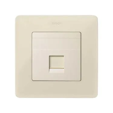 Адаптер на 1 RJ45(12) 75528-, 75540-, 75541-, 75544-39, шторка, S82,82N, сл. кость