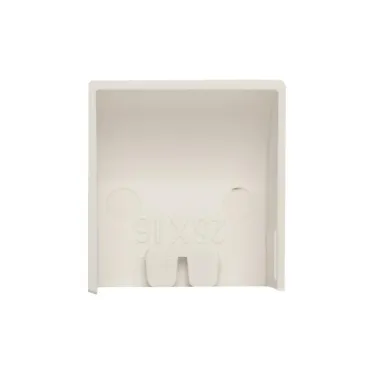 Заглушка (25х16) (4 шт) Plast Белый