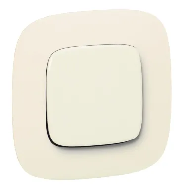 Valena ALLURE Лицевая панель для выключателей одноклавишных Слоновая кость