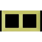 Valena LIFE Рамка 2 поста лайм универсальная