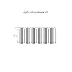 Труба гофрированная ПНД легкая безгалогенная (HF) оранжевая с/з д32 (25м/1375м уп/пал)