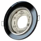 Светильник под лампу Gx53, 220V,13W, черный DK80 BK