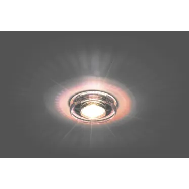 Светильник ИВО-50w 12в G5.3 серебро/серебро