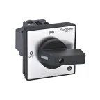 ВЫКЛЮЧАТЕЛЬ-РАЗЪЕДИНИТЕЛЬ 3P 20A С ЧЁРНОЙ РУКОЯТКОЙ НА ДВЕРЦУ 4 ВИНТАМИ