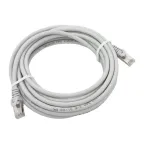 Патч-корд TERACOM PRO Cat.6 экран. FTP LSZH серый (5.0м)