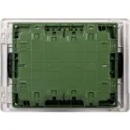 Щит распределительный встраиваемый ЩРв Practibox3 1х8м земля+нейтраль белая дверь