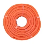 Труба гофрированная ПНД с зондом оранжевая d16мм (100м) Plast PROxima