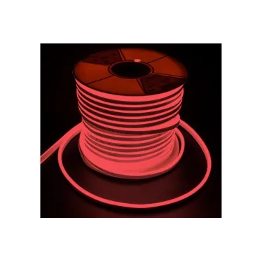 Лента светодиодная ''Неон'' PFN-01 2835/120 220V 6w/m 8х16мм Red IP65 1м красная