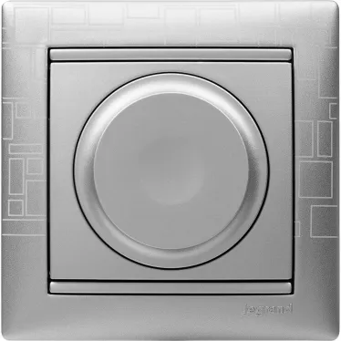 VALENA Рамка 1 пост алюминий модерн