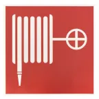 Наклейка ''Пожарный кран'' F02 (200х200мм)