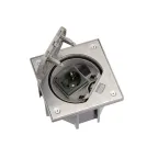 Connect Основа влагостойкая IP66 с розеткой с заземлением К45 и коннектором RJ45 кат.5