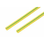 Термоусаживаемая трубка 15,0 7,5 мм, желто-зеленая, упаковка 50 шт. по 1 м, REXANT