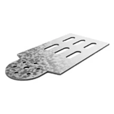 Планка шарнирного соединения универсальная для лотка высотой 100 мм, толщина 2,0 мм, Сендзимир цинк