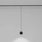 Светильник магнитный трековый TRM20-9-5W3K-B для системы NOVA 48V 5Вт 3000К с направленным светом черный