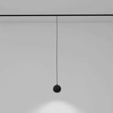 Светильник магнитный трековый TRM20-9-5W3K-B для системы NOVA 48V 5Вт 3000К с направленным светом черный