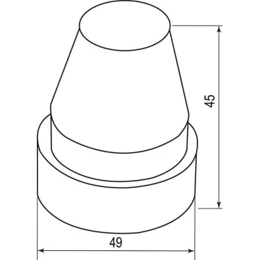 Фотореле 2200w IP44 белый