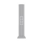 Колонна алюминиевая 0.71м серый металлик RAL 9006