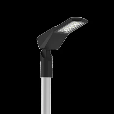 Светильник светодиодный уличный Levante Parking 25 Вт кронштейн 60мм 4000К черный RAL9005 муар