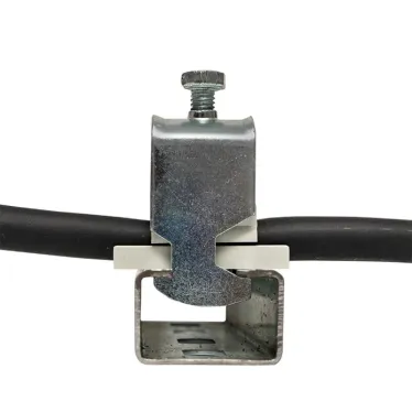 Зажим кабельный для С-профиля диаметр кабеля 12-18мм