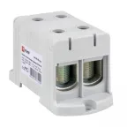 Клемма силовая вводная двойная КСВ 35-150 серая PROxima