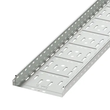 Лоток перфорированный 300х50 L-2000мм цинк-ламельный