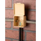 Коробка распаячная КМР-030-036 пылевлагозащитная, 4 мембранных ввода (73х73х49) светлое дерево PROxima